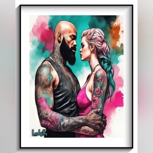 Ladyilly Luxx Framed Wall Art 8.5"×11"